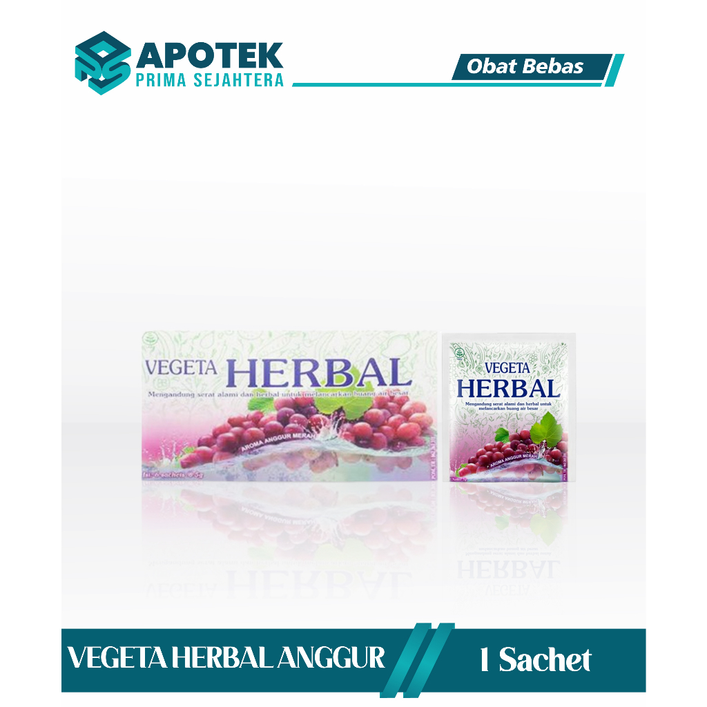 

VEGETA HERBAL SACHET RASA ANGGUR/ VEGETA SCRUBER (ECER)