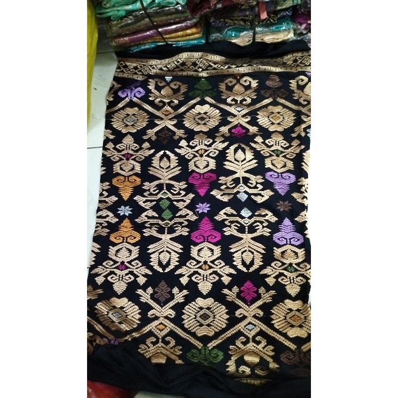 Kamen Bali SONGKET BORDIR  (kamen Lembaran)