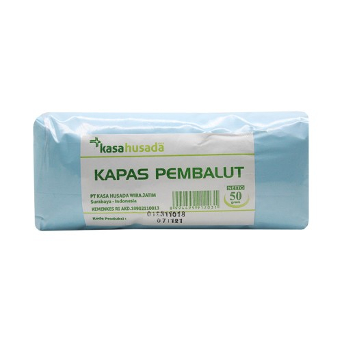 KAPAS PEMBALUT HUSADA 25G,50G 100G