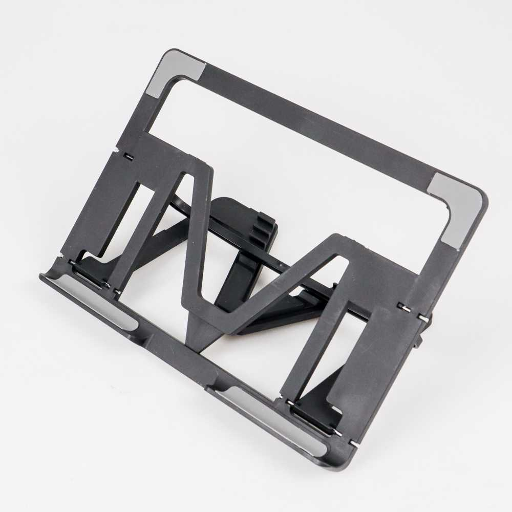 Laptop Stand ABS Foldable Adjustable Non-Slip Stan Holder Sandaran Laptop Desain Ergonomis Material Plastik ABS