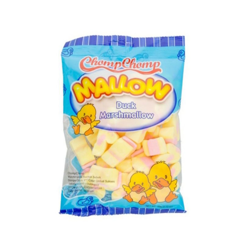 Chomp-Chomp Mallow Duck Marshmallow 60 g Chomp-Chomp Mallow Car Marshmallow 60 g