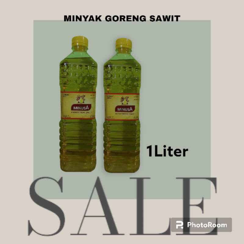 

Minyak goreng sawit Minusa 1liter