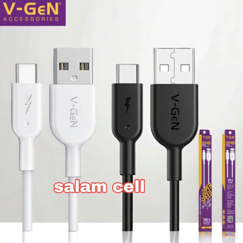 Kabel Data Type-C V-GEN VCB-17 Original Vgen Garansi Resmi