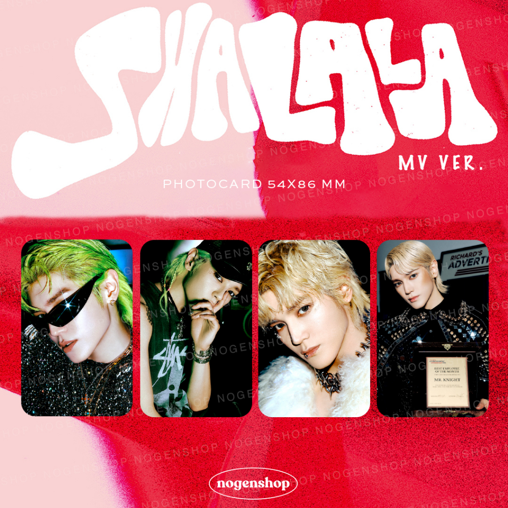 [UNOFFICIAL/FANMADE] PHOTOCARD PC NCT TAEYONG SHALALA (MV Ver.)