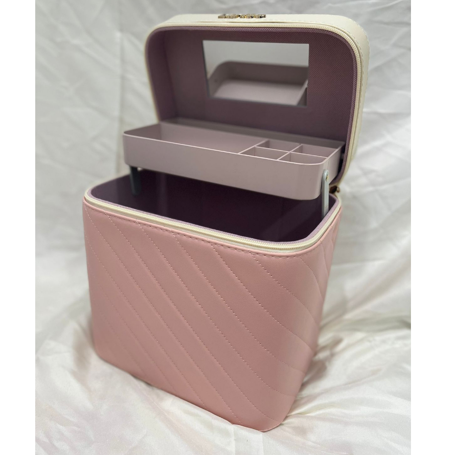 MB-B2261 Kotak kosmetik / Tempat Make Up / Beauty Case/1 Tingkat Baby 22.5x17.5x23.5cm
