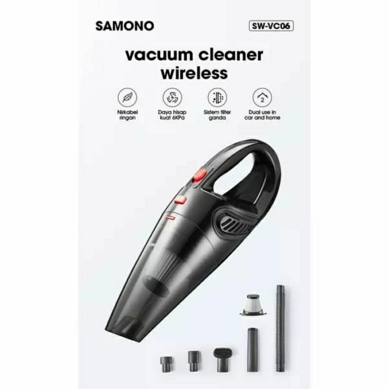 Vaccum Cleaner Samono SW VC 06 Wireless Vacuum Cleaner Samono