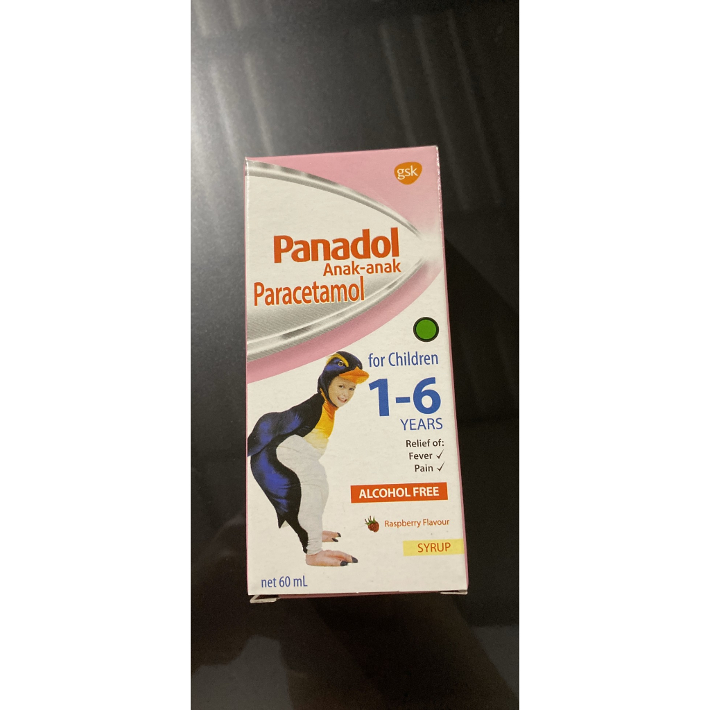 Panadol paracetamol anak anak sirup 60 ml