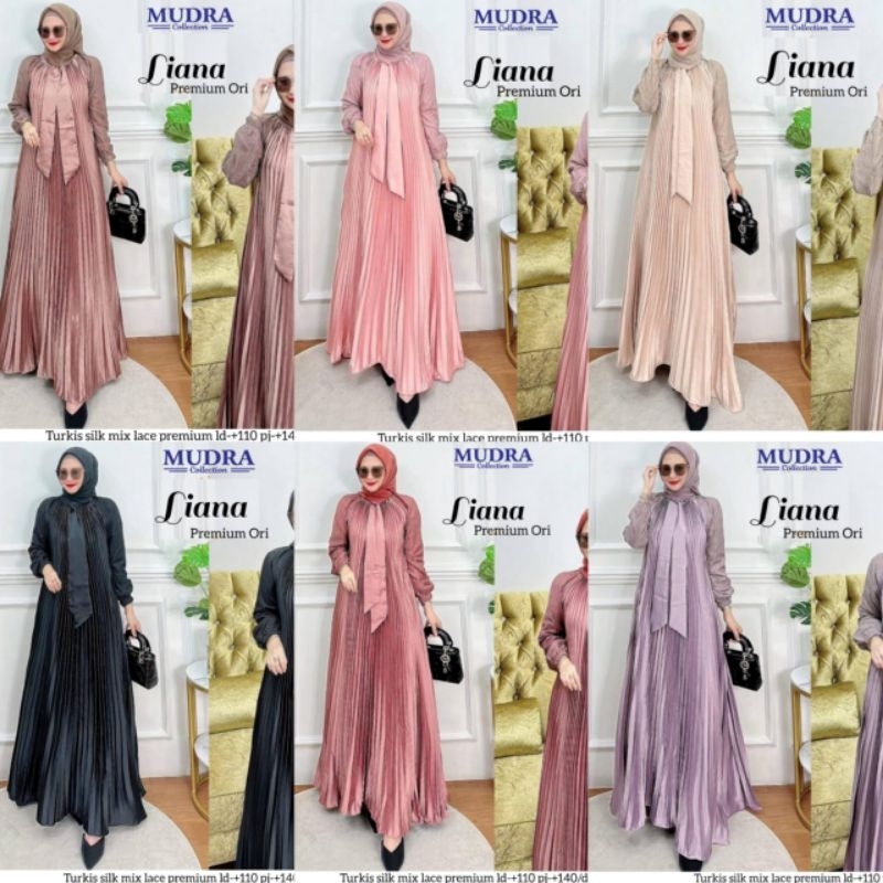 Liana Dress ori by Mudra Hijab