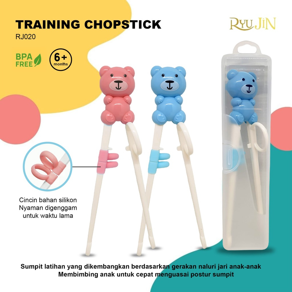 TRAINING CHOPSTICK SUMPIT LATIHAN BELAJAR MAKAN ANAK RJ-020