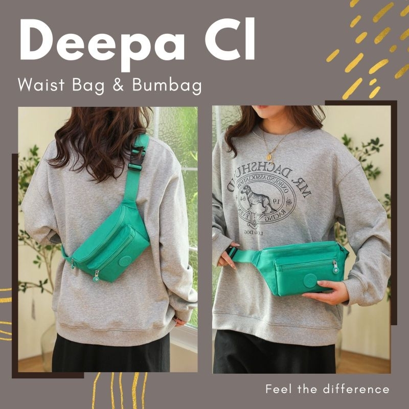 YUESITE DEEPA TAS PINGGANG WANITA PRIA WAISTBAG IMPORT ANTI AIR