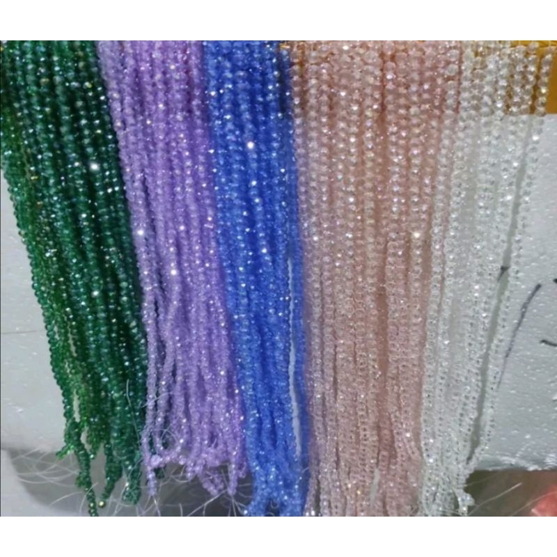 Tirai Benang Glitter Gradasi Termurah Tirai Benang Glitter 100x200cm