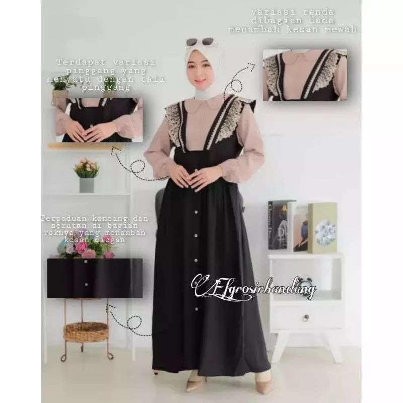 Gamis jihan dress // lirra dress