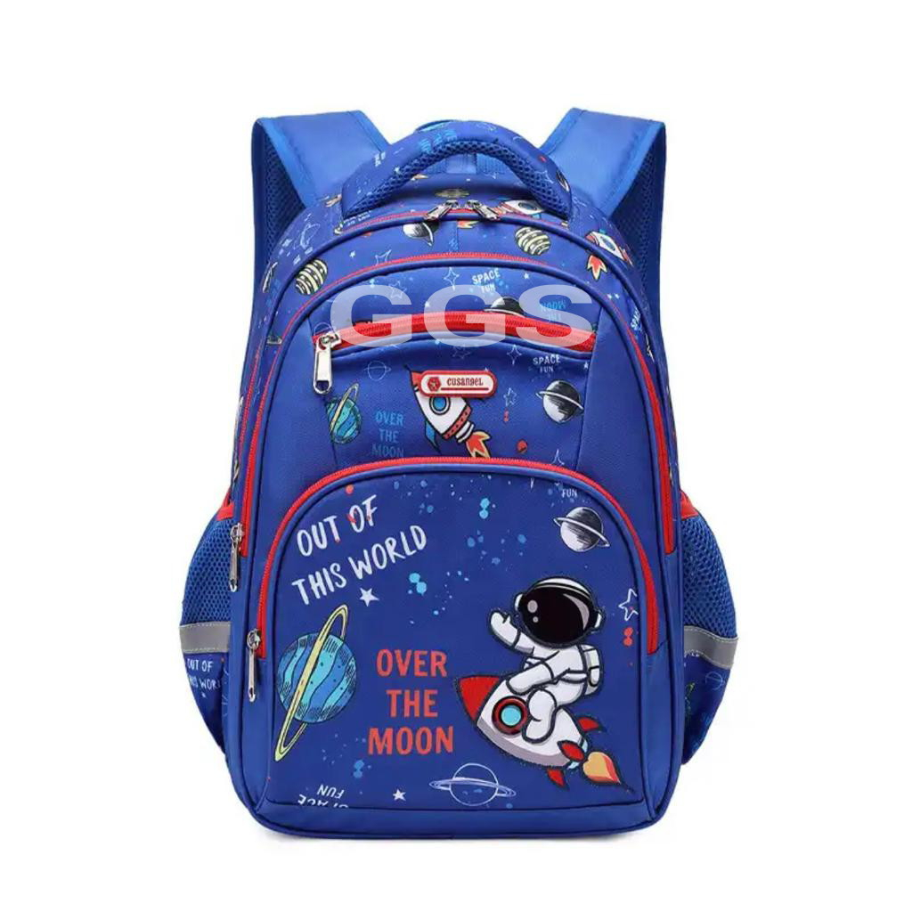 GGS Backpack sekolah model terbaru 2023 / Tas karakter astronot / Tas ransel anak sekolah sd smp sma / Tas laptop anak / Tas anak cowok / Tas ransel anak bahan tebal canvas / Tas anak laki laki perempuan / Tas punggung sekolah / Tas viral anak sekolah