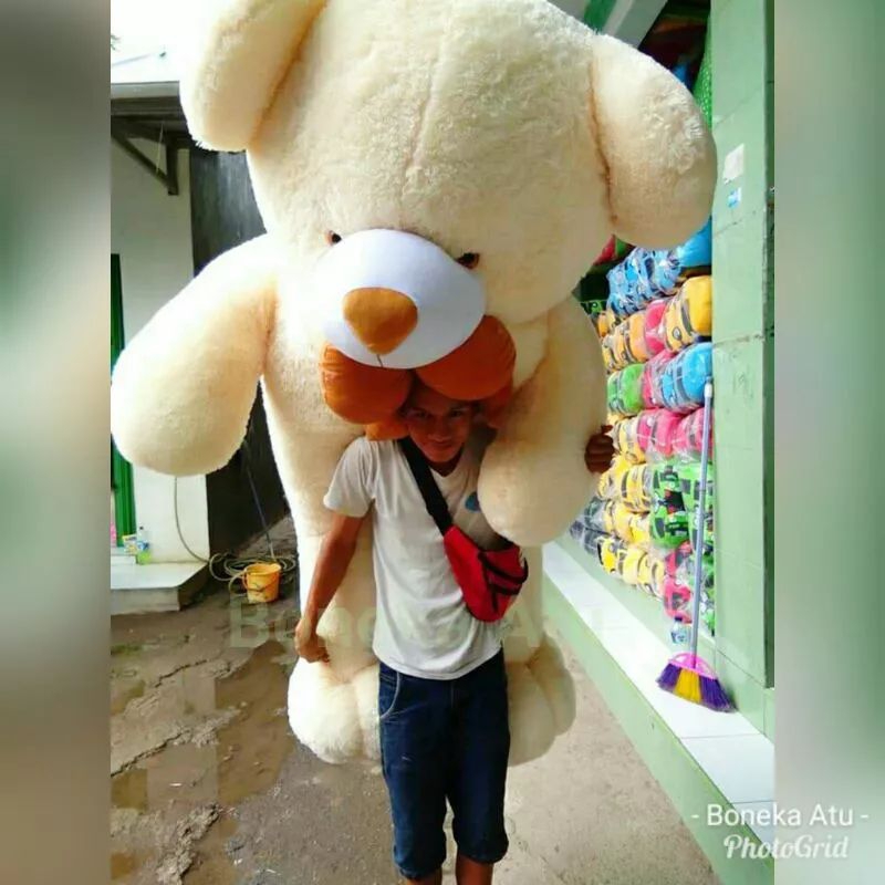BONEKA TEDDY BEAR (BIG SUPER JUMBO) 2 METER