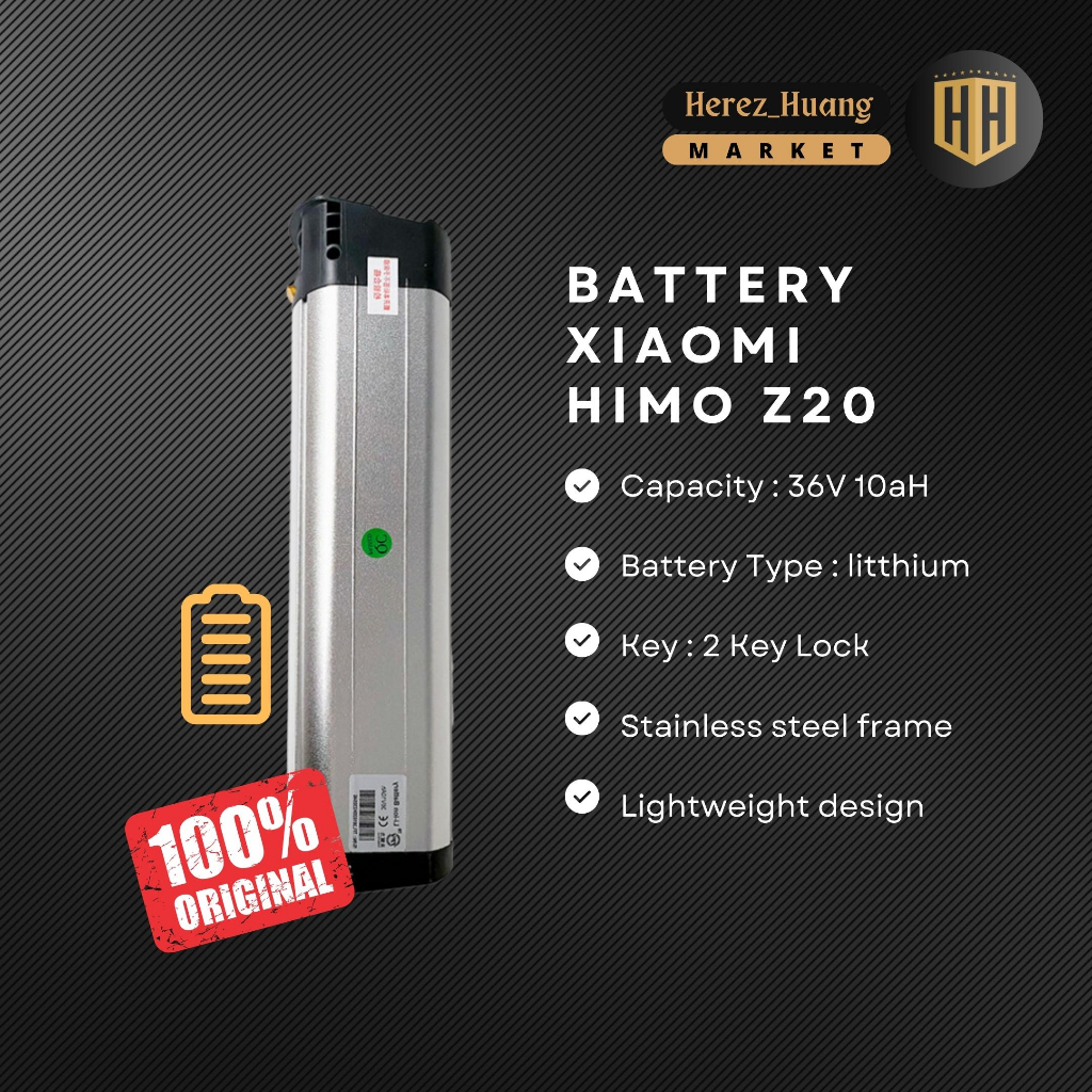 BATTERY REPLACEMENT XIAOMI HIMO Z20 - Baterai Sepeda Listrik XIAOMI HIMO Z20