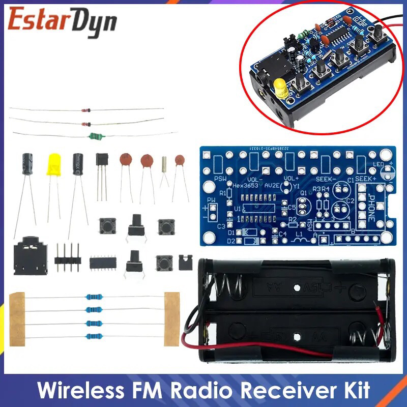 Modul Receiver Radio FM Wireless Stereo DIY PCB
