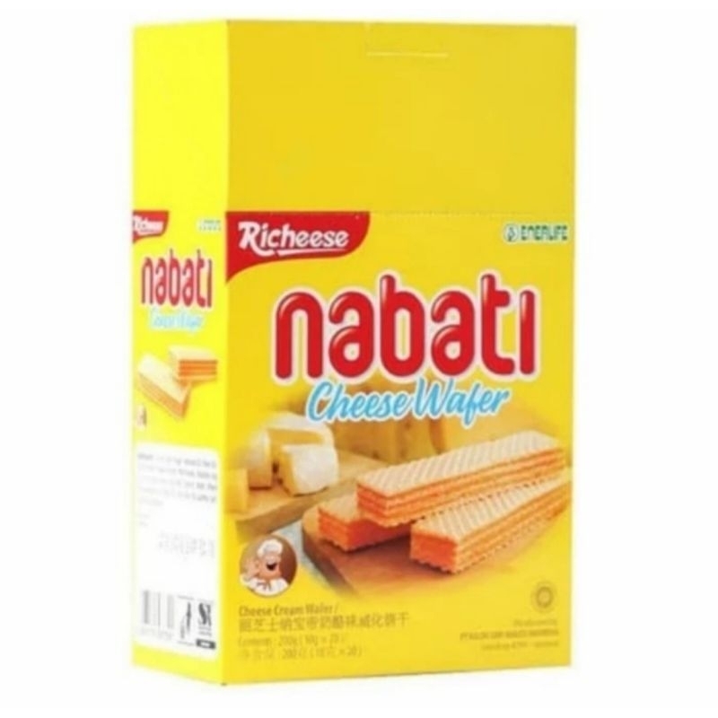 

Nabati wafer keju 6gr