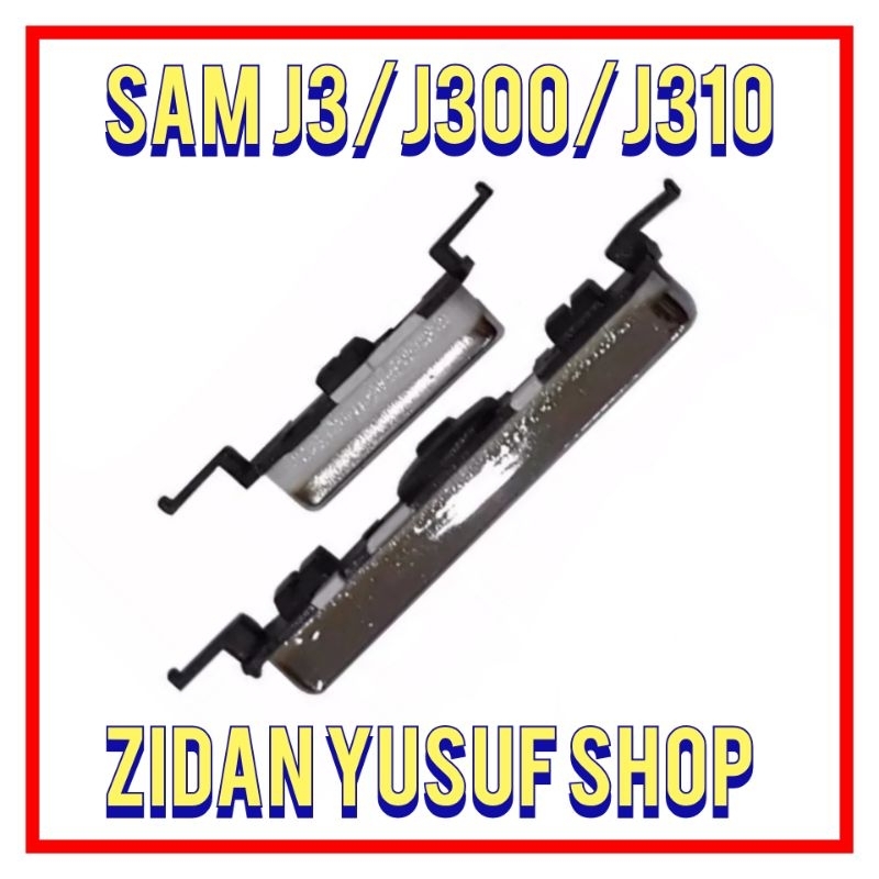 TOMBOL LUAR ON OFF VOLUME SAMSUNG J3 / J300 / J310 ORIGINAL