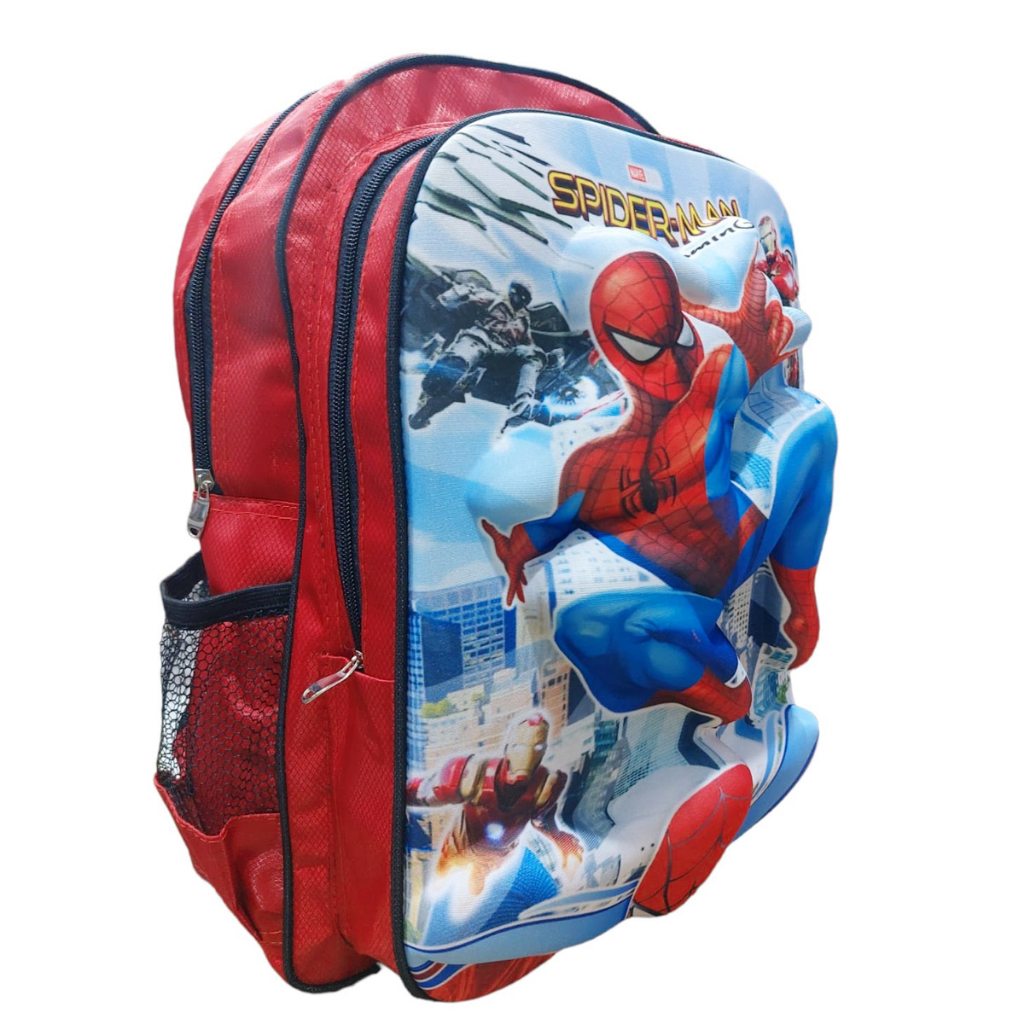 Tas sekolah SD Embos spider superhero Tas anak laki-laki SD