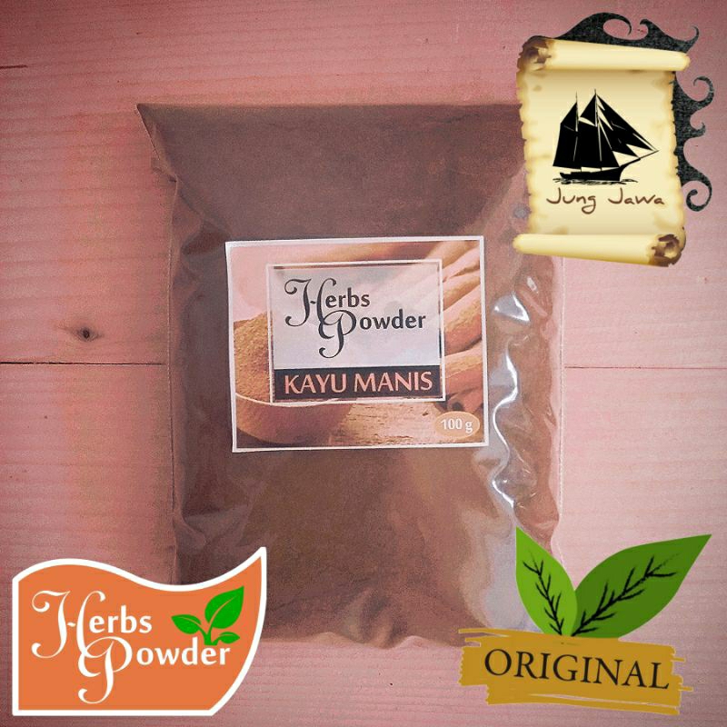 

Kayu Manis Bubuk 100gr Murni / Bumbu Rempah / Obat Herbal Alami