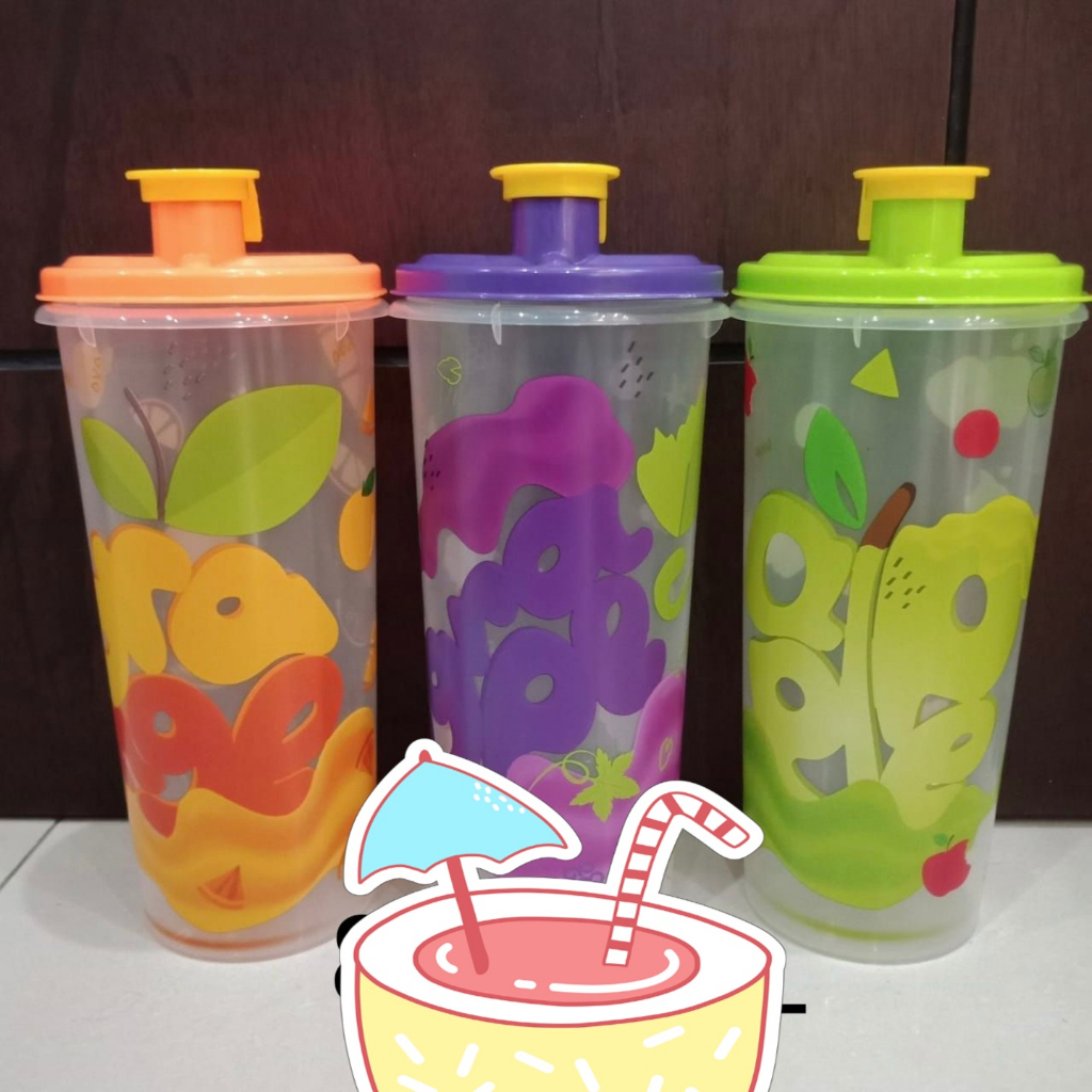 Water jar scutary / water jar clunny /tempat minum motif buah fruity