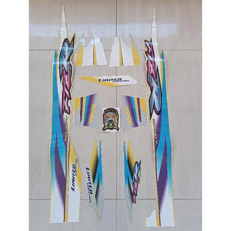 striping f1zr fizr kuning silver 1999 LE limited edition ritrama