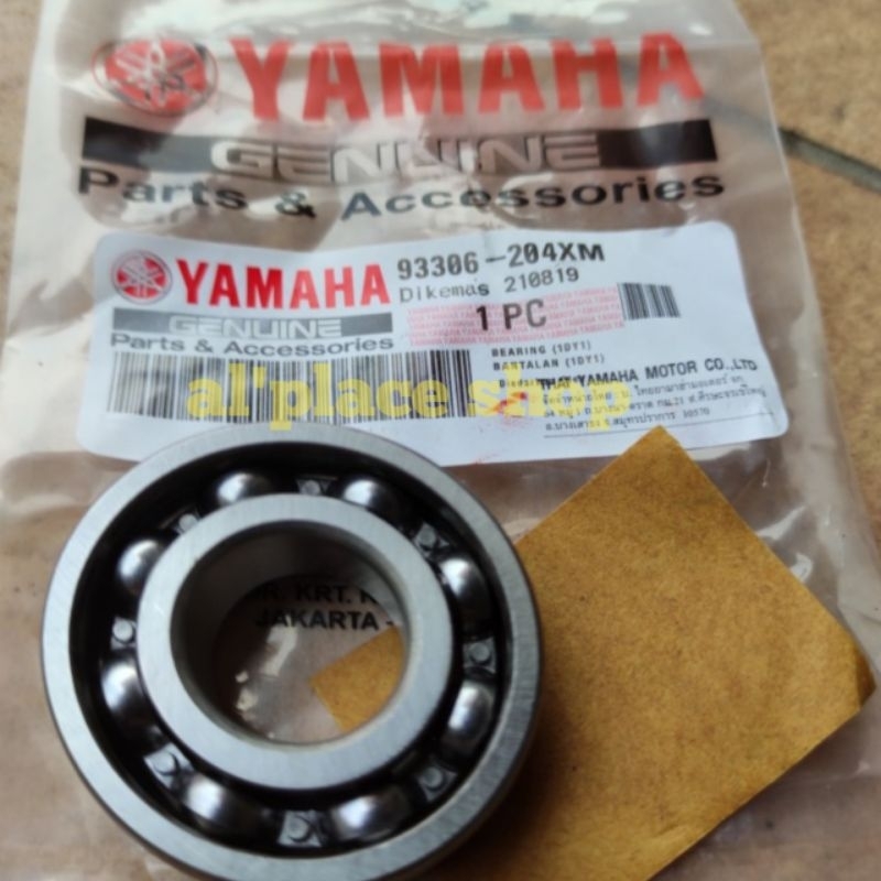 Laher bearing 6204 as pully belakang nmax Mio M3 aerox
