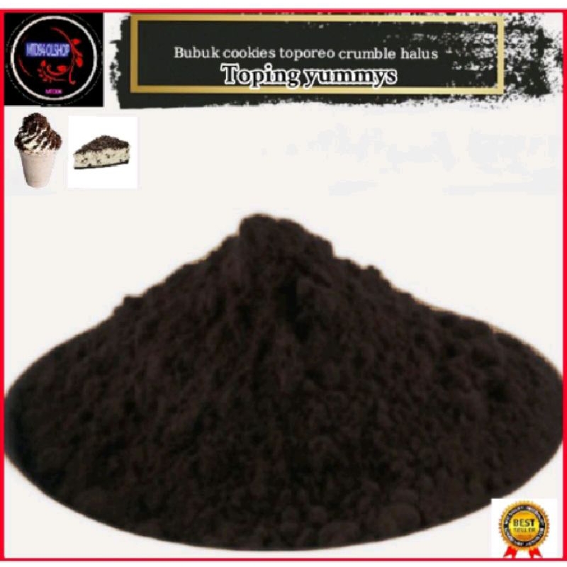 Bubuk biskuit toping manis 1kg halus ORI toping kue/minuaman