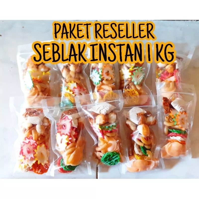 

paket seblak sachet reseller murah isi 12pcs 1kg