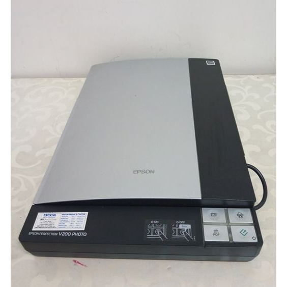 Scanner A4 Epson perfection V200 Bisa Scan dokumen warna dan Negatif Film Siap Pakai