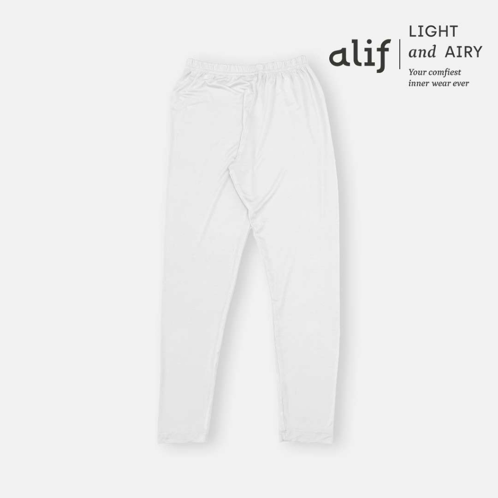 ALIF HALIMA LEGGING - WHITE ( LEG-001WH )