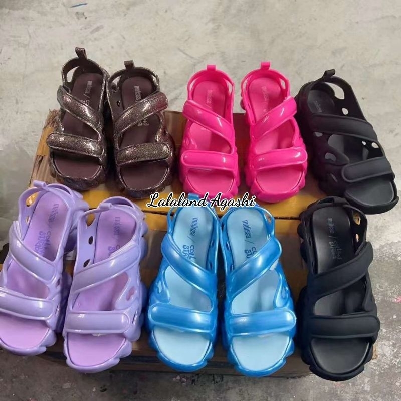 Sepatu melissa strada Puff ad /sepatu sandal jelly/sepatu melissa cewek