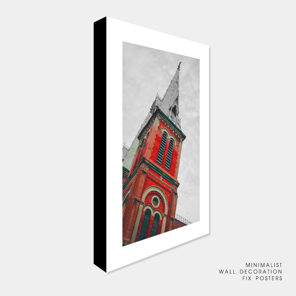 Hiasan dinding ruang tamu minimalis Poster london Wall decor