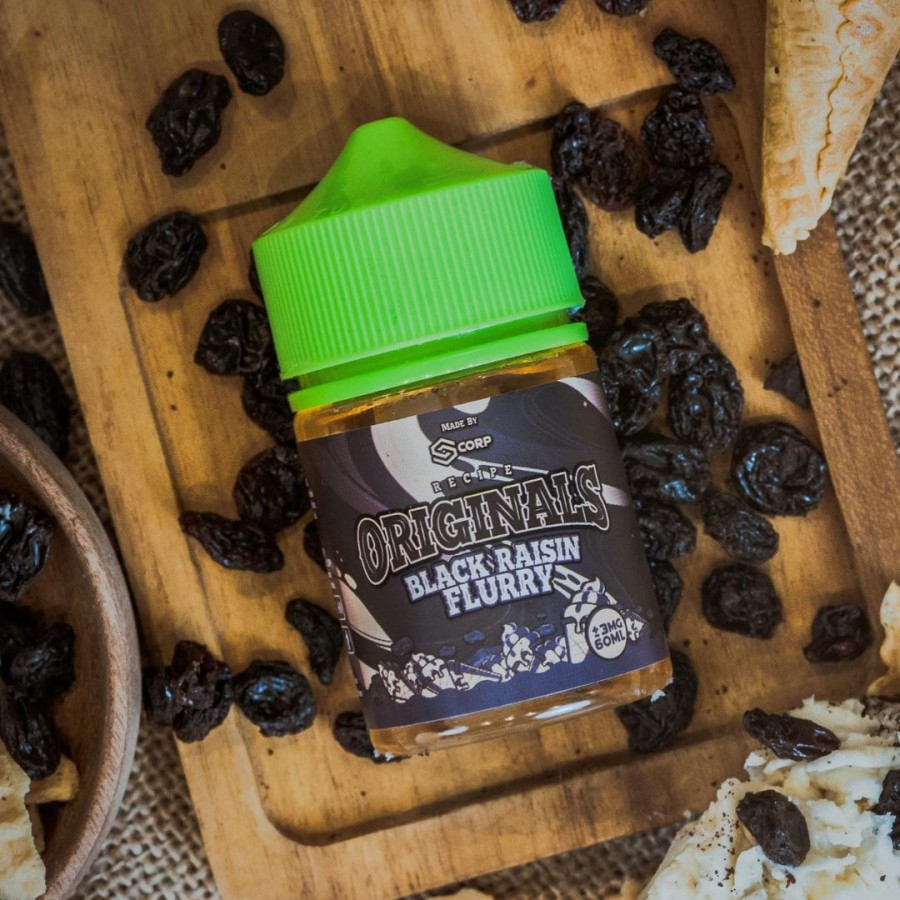 Recipe Originals V2 Black Raisin Flurry 60ML by SS Corp x Steve x Sentral