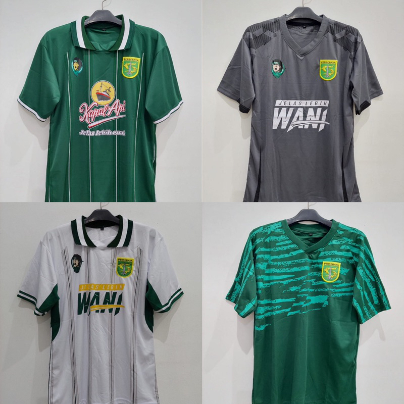 (COD) Jersey Persebaya Alternate home away training gk hitam terbaru