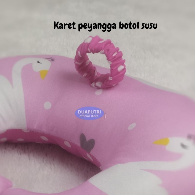 bantal dot penyangga botol susu bayi singa tosca