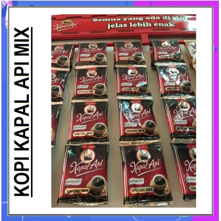 

kapal api mix + gula