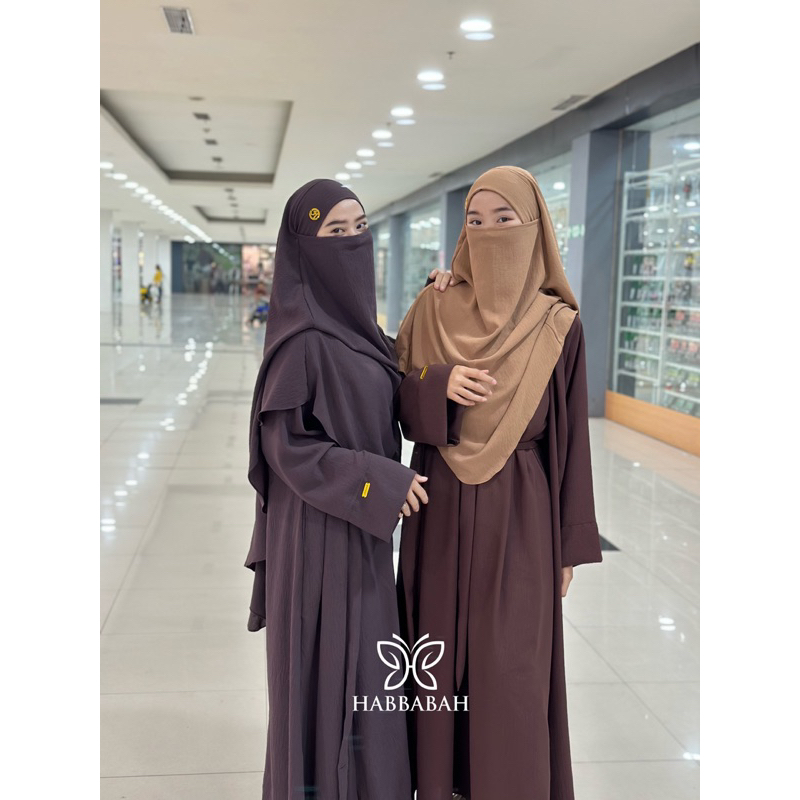 Abaya Outer 2 in 1 by Habbabah