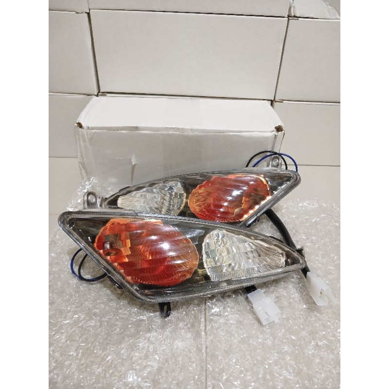 lampu sen/sein mio mx custom smoke free lampu senja led 2pcs mika tgp