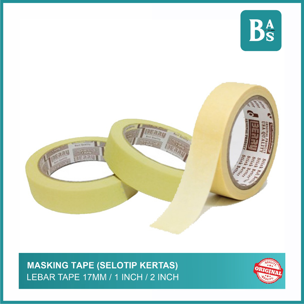 

Masking Tape (Selotip Kertas)