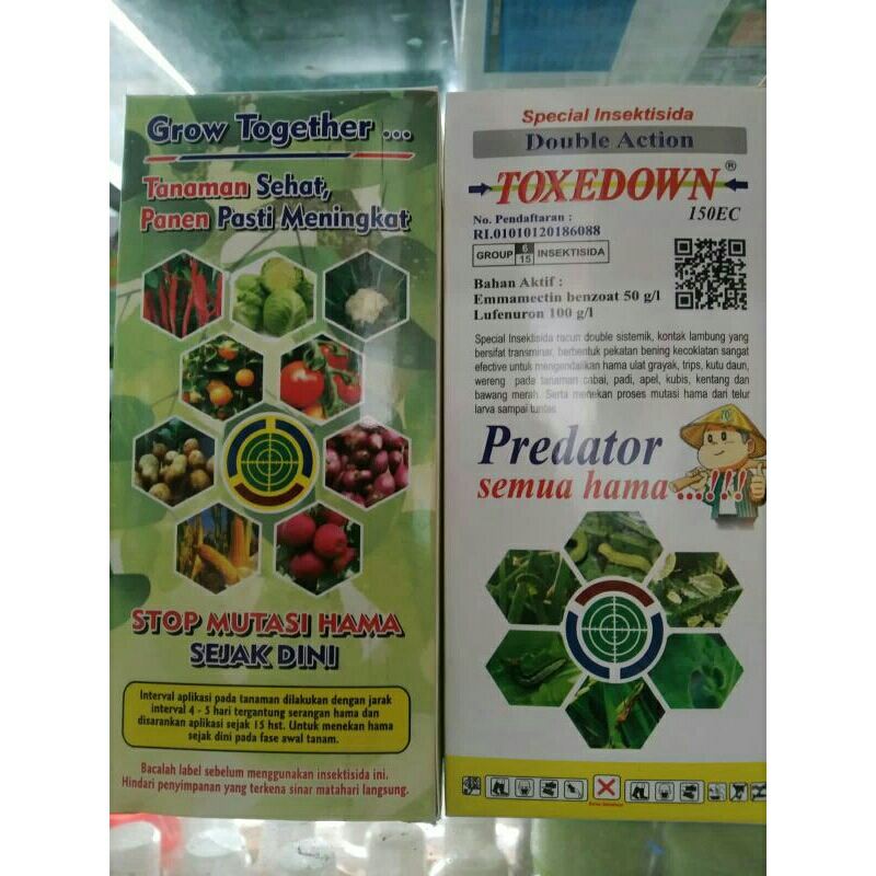 obat pertanian insektisida TOXEDOWN 250ml