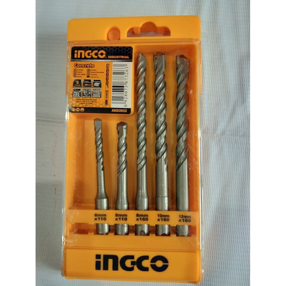 INGCO MATA BOR BETON COLOK SET 5 PCS