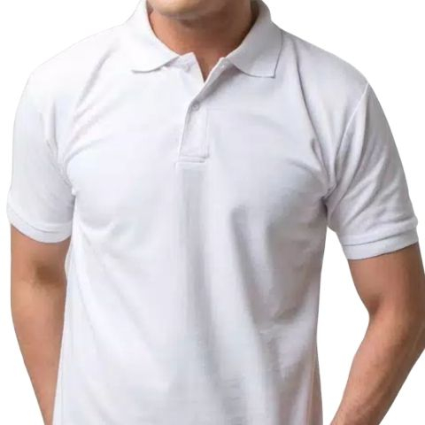 Kaos Polo Putih White Lacoste Cotton Pique