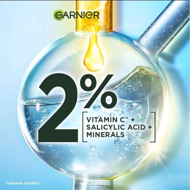 GARNIER BRIGHT COMPLETE ANTI ACNE CLEANSING FACIAL FOAM - FACIAL WASH