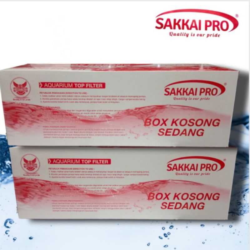 Promo Murah Box Filter media filter SAKKAI PRO BOX KOSONG KECIL / MINI