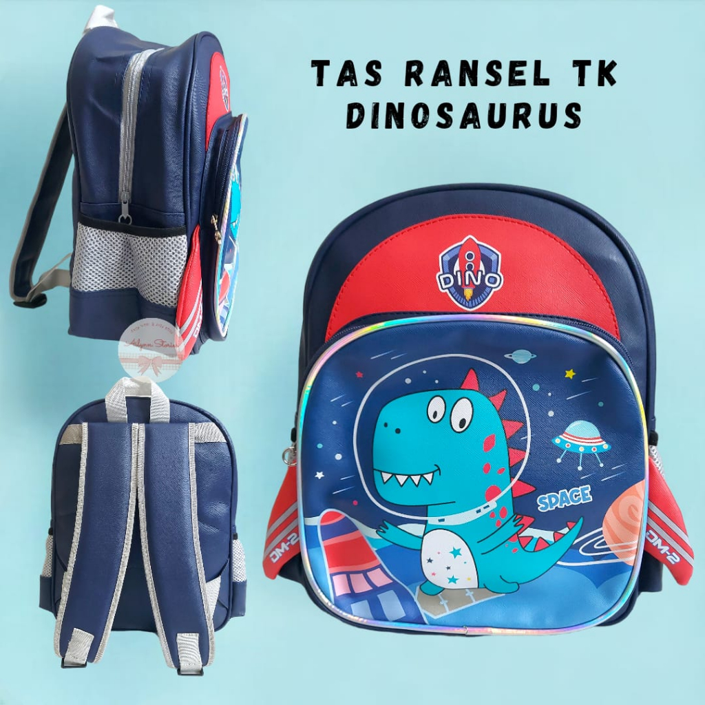 Tas Ransel Anak Laki-laki &amp; Cewek TK 13&quot;  Kualitas Premium