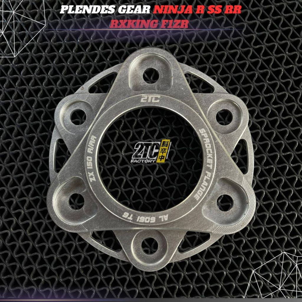 MANISAN GEAR NINJA R SS RR PLENDES GEAR SPROCKET FLANGE RXKING F1ZR