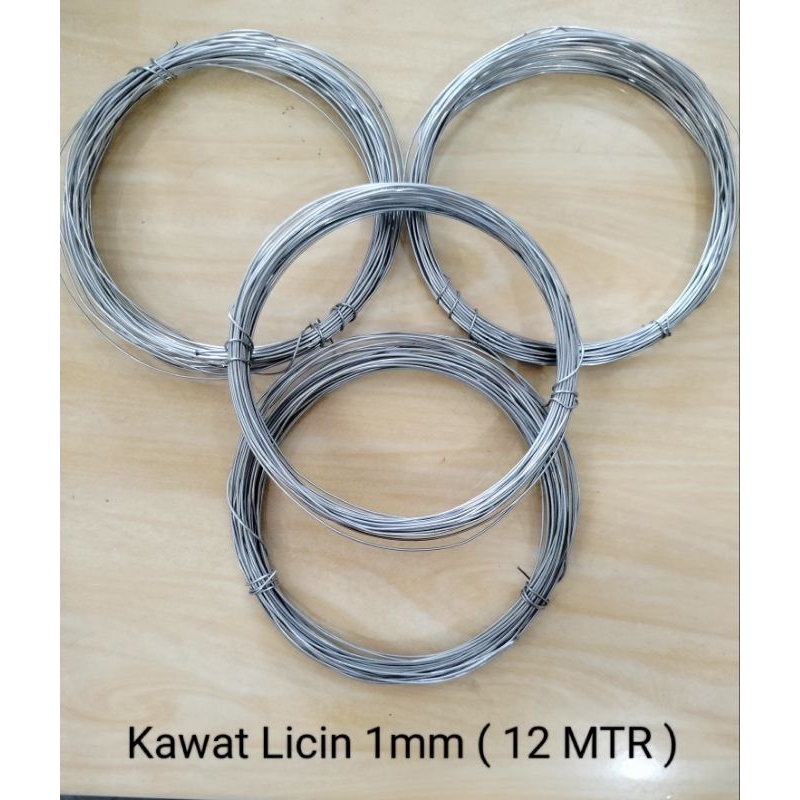 Kawat Licin / Kawat Galvanis 1 mm Eceran