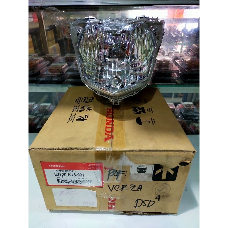 Lampu depan Verza Head Lamp Verza Reflektor Verza Ori 33120-K18-901
