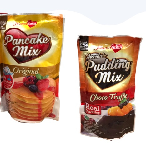 

MAMASUKA TP PANCAKE ORIGINAL 190GR dan PUDDING MIX 145GR